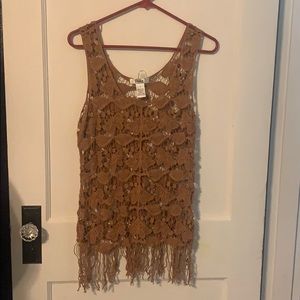 Top layer shirt (brown)